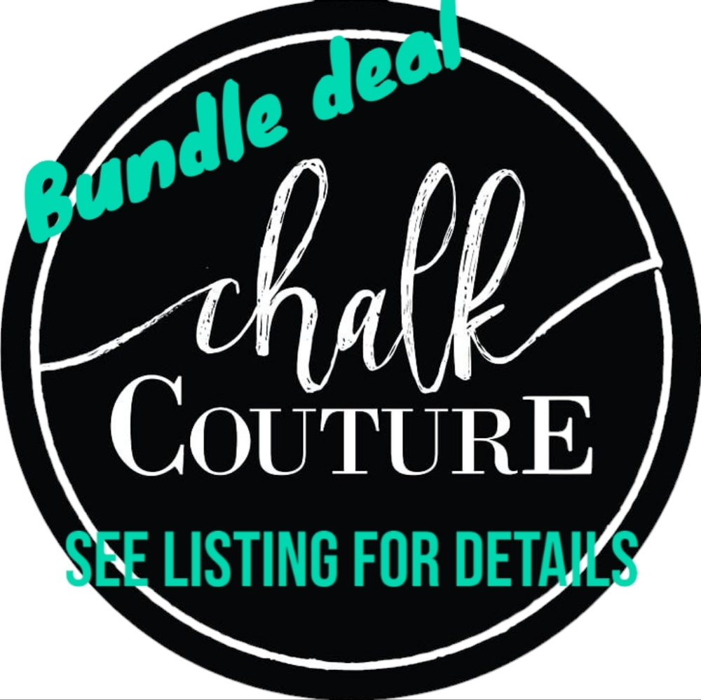 Chalk Couture Bundle Deal | Chalk Paint | Paint Transfers | Crafting | DIY